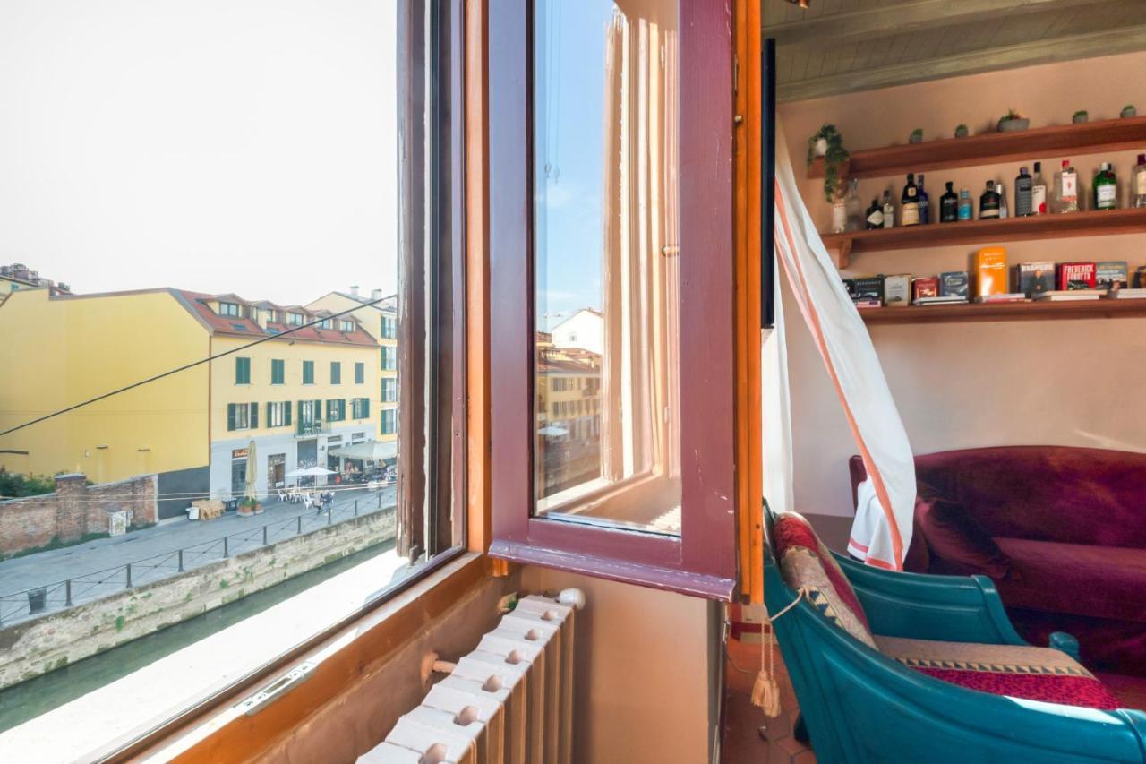Easylife - Splendido Appartamento Con Vista Sul Naviglio Grande Milano Eksteriør bilde